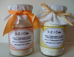 cake in a jar mix