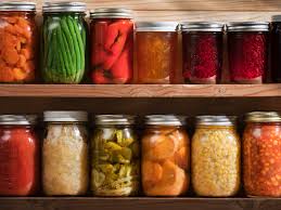 canning food